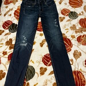 American Eagle Outfitters Midnight Blue Straight Leg Jeans